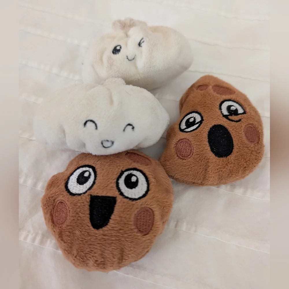 BarkBox Bark Shop Little Dog Toy Bundle - Cookies & Dumplings